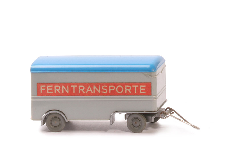 Möbelanhänger Ferntransporte - silbergrau/himmelblau - 501/2a