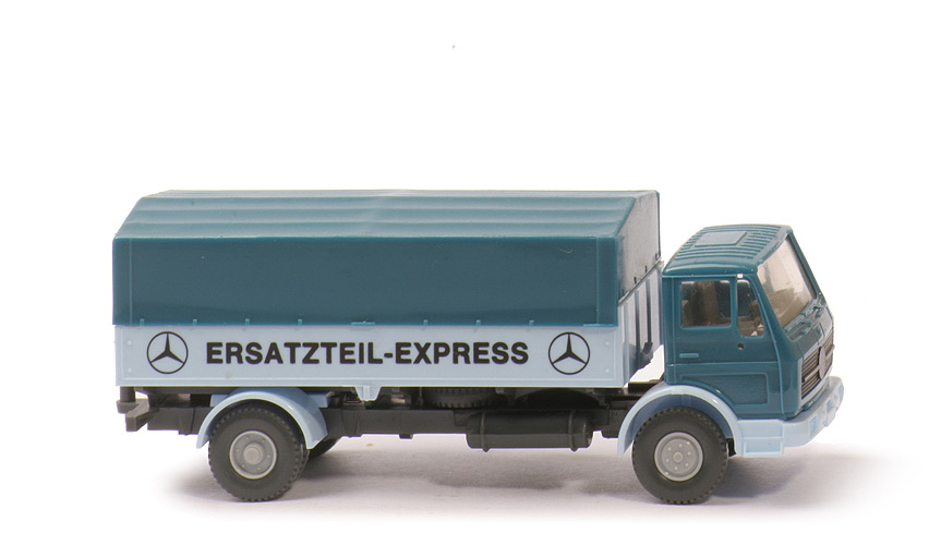 MB 1617, Ersatzteil-Express - mit Streifen, Plane offen - 420/19a