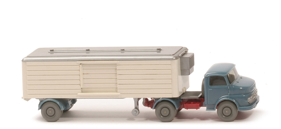 MB 1413 Kühlsattelzug o. Lüfter - ZM mattgraublau/hellbraunrot - 520/30a
