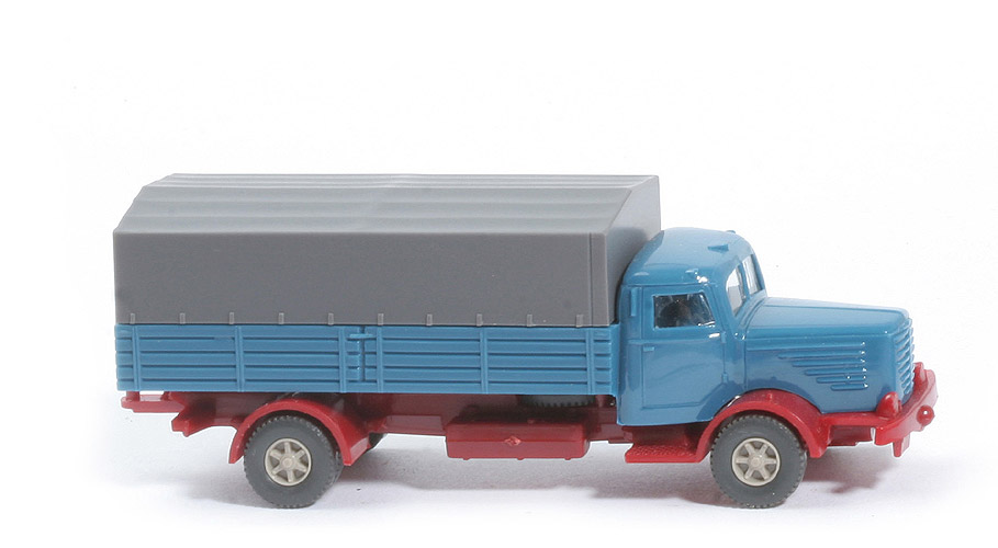 Büssing 8000 Veteran - FH, PR azurblau, CH hellbraunrot - 478/6