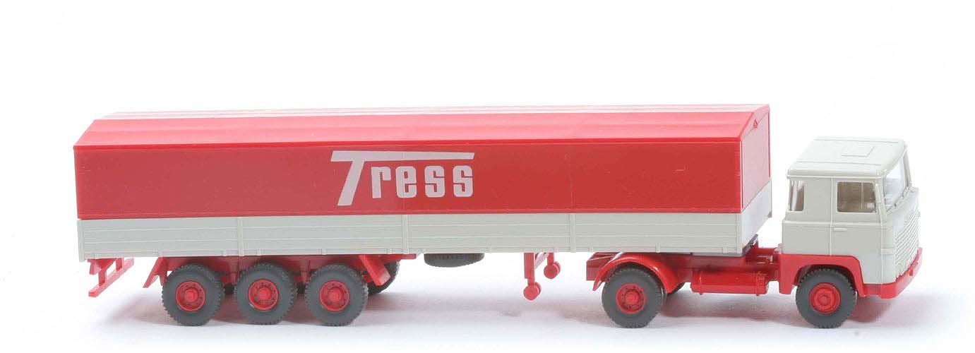 Scania 111  Pritschen-Sattelzug - Tress - 533/9