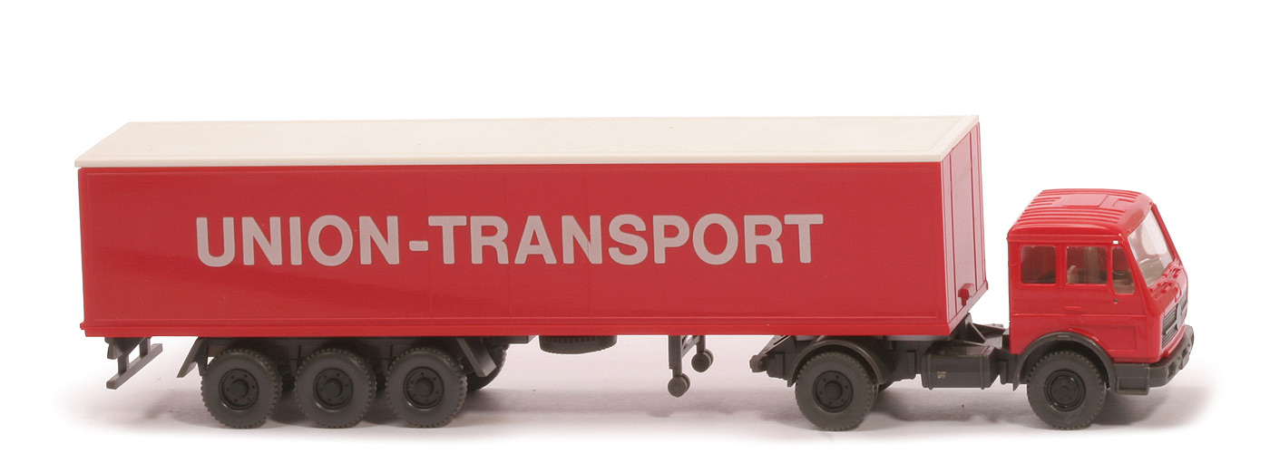 MB 1626 S Koffer-Sattelzug 2/3 - Union Transport - 541/13a
