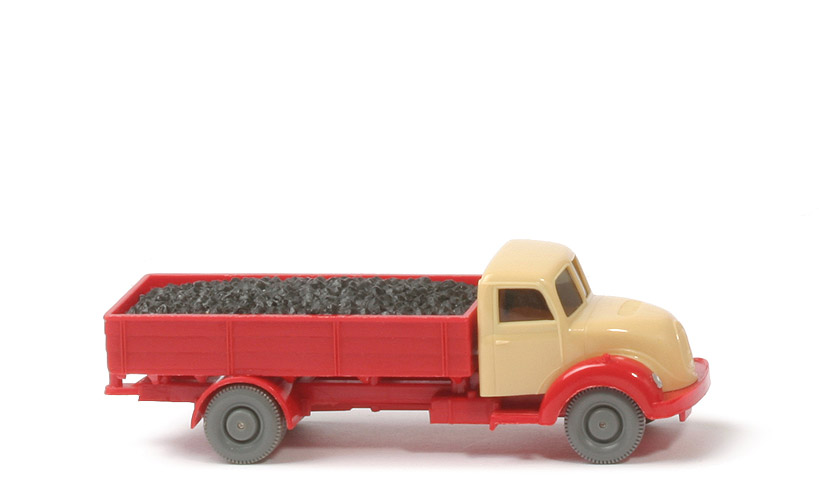 Magirus Sirius mit Kohlenladung - FH hellbeige,  PR, CH rot - 430/15 ?