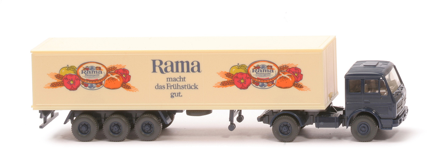 MB 1626 S Koffer-Sattelzug 2/3 - Rama (Druck), Brötchen orange - 542/1b