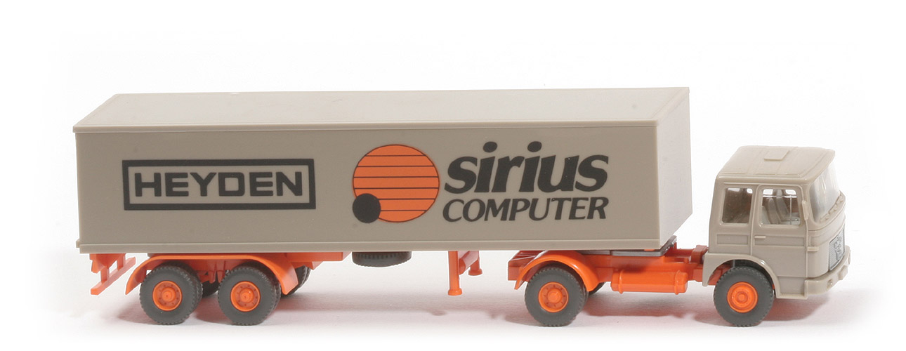 MAN Büssing Koffersattelzug - Sirius Heyden - 539/1
