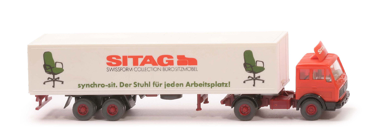MB 1626 S Koffer-Sattelzug 2/2 - Sitag - 542/8
