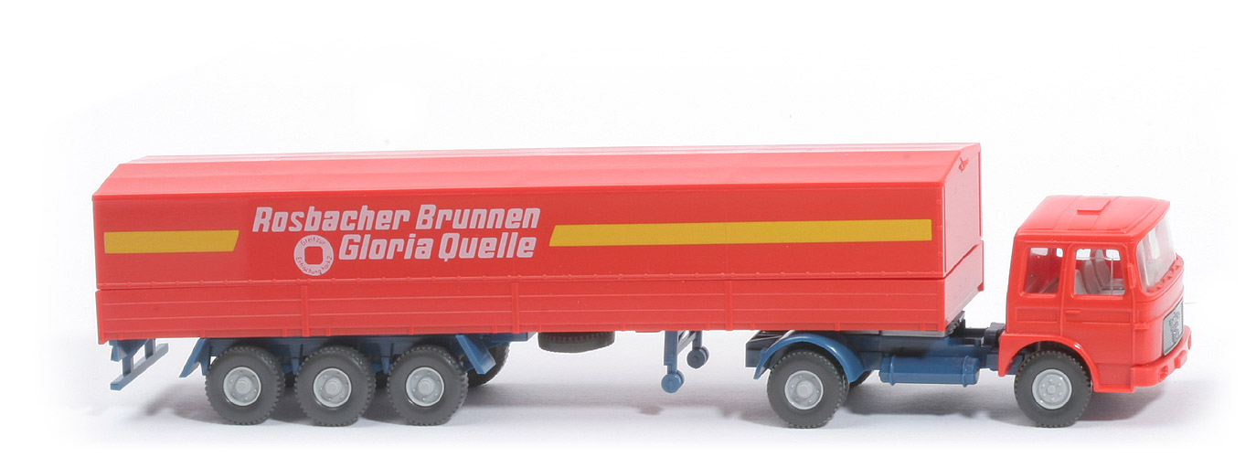 MAN 19.230 Pritschensattel - Rosbacher Brunnen, blassrot mit Wischer - 517/ 3c