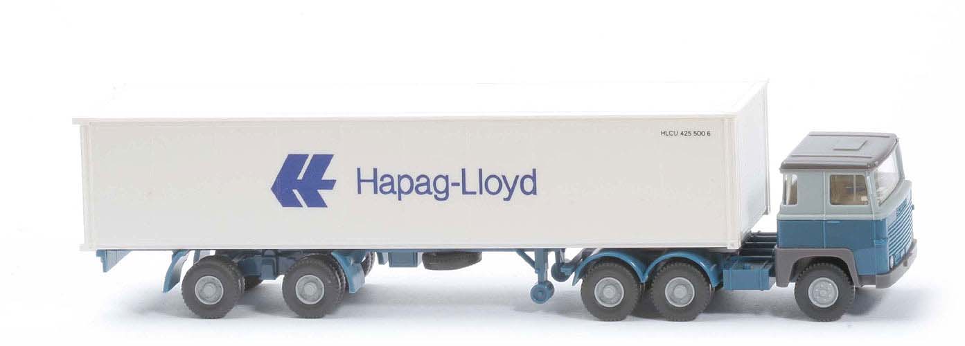 Scania 111  Container-Sattelzug - Hapag-Lloyd 1 x 40 ft - 520/45a
