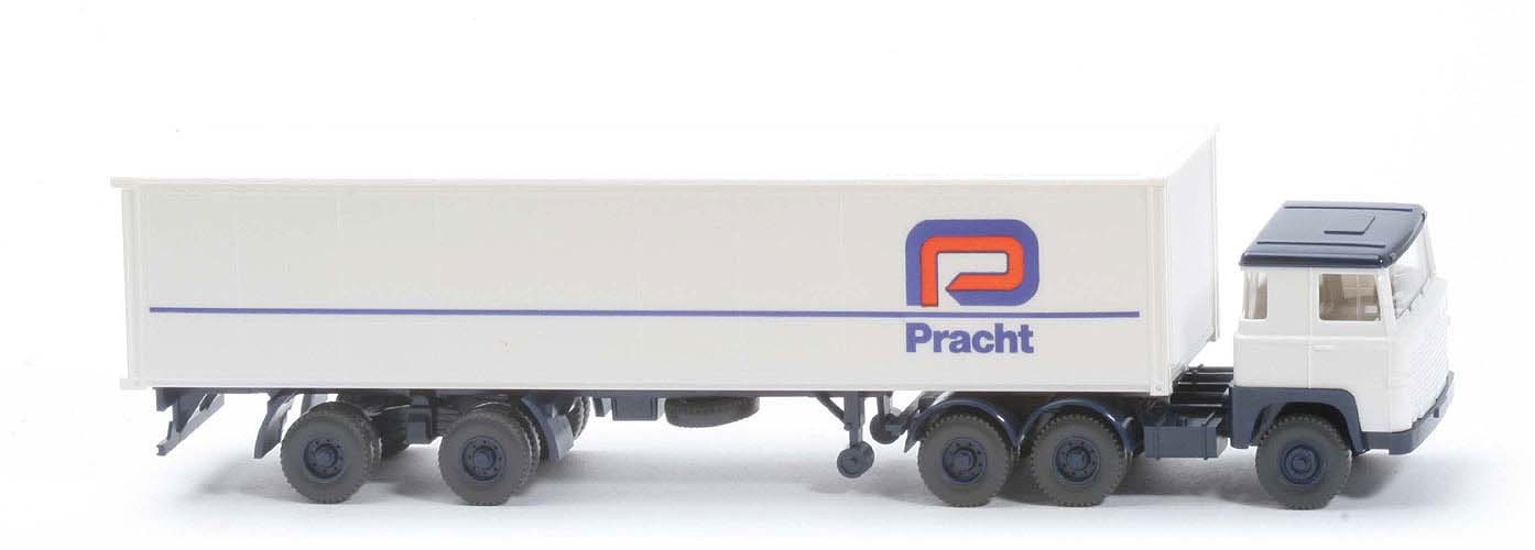 Scania 111  Container-Sattelzug - Pracht - 520/47