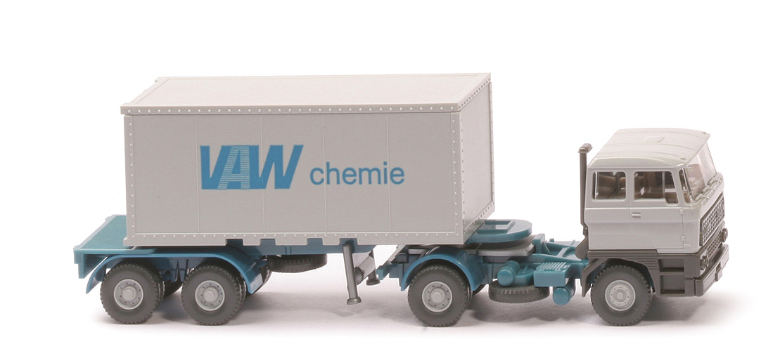 DAF 3300 Container-Sattelzug 20 ft - VAW Chemie, Kab.-Fenster offen - 526/16a