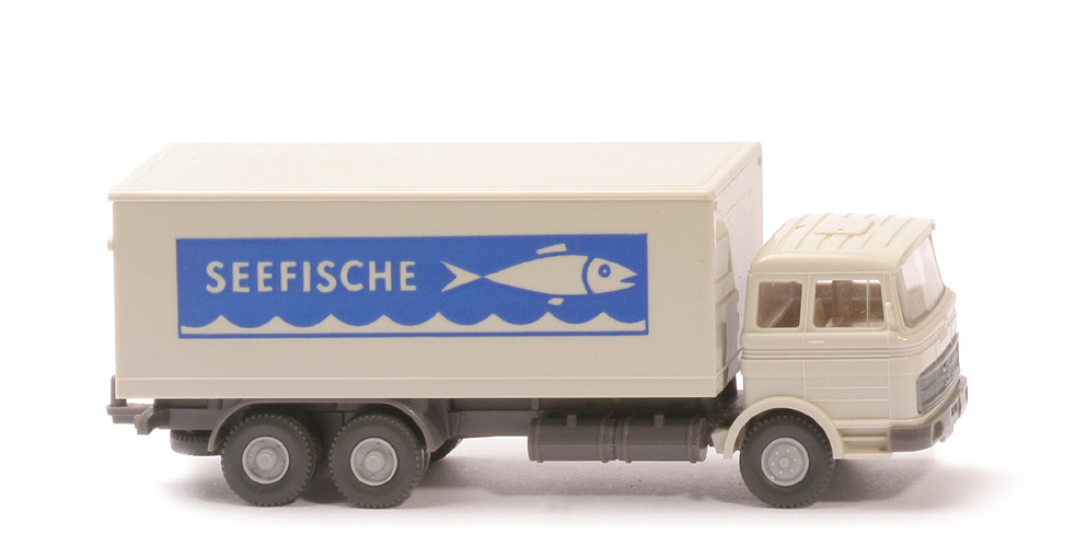 MB LP 2223 Koffer-LKW - Seefische, grauweiß - 450/13g