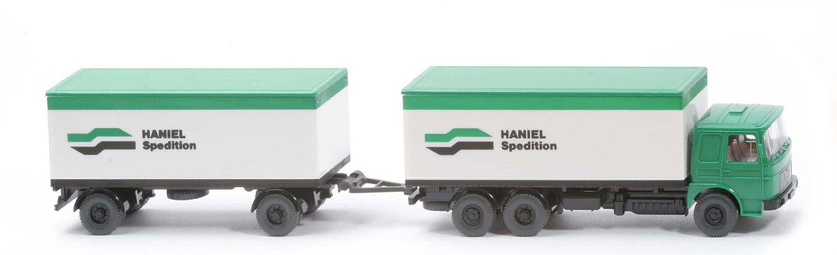 MAN Büssing Koffer-Fernlastzug - Haniel - 471/3
