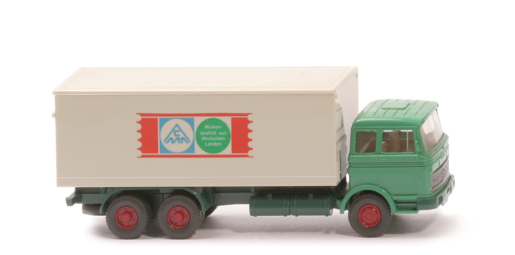 MB LP 2223 Koffer-LKW - CMA o. Scheibenwischer - 450/16