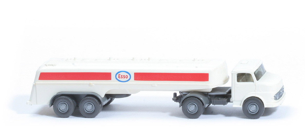 MB LS 1413 Esso Tanksattel - ohne Eckfenster, Druck, FH-Chassis anthrazit - 806/1c