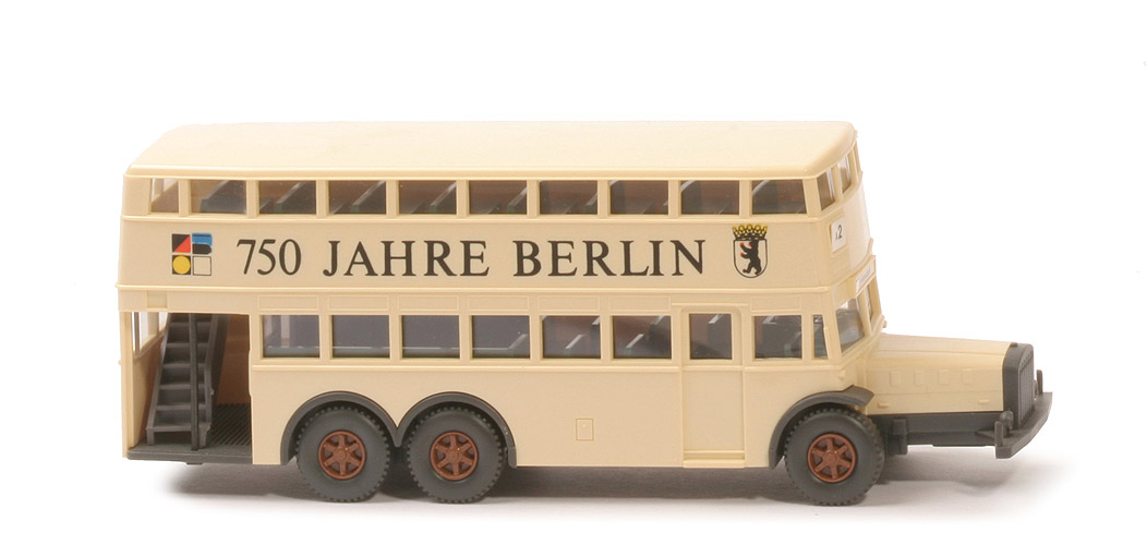 Doppeldecker D 38 - 750 Jahre Berlin - 873/5