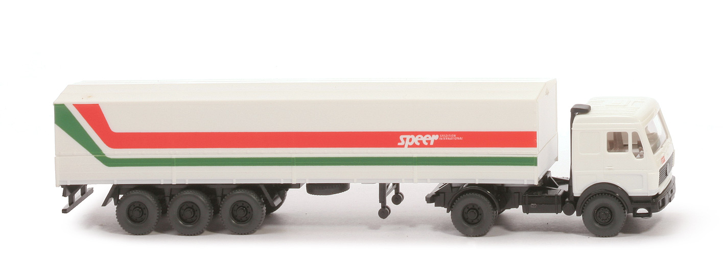 MB 1635 S Pritschen-Sattelzug - Speer - 515/9