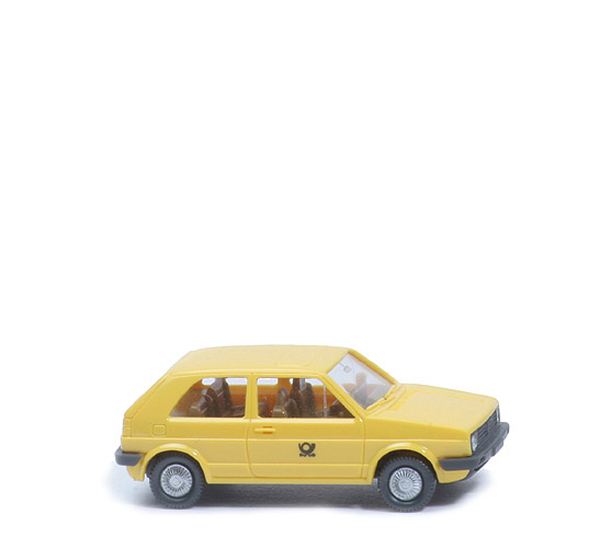  VW Golf II Postwagen - CH basaltgrau, stilisiertes Posthorn 1,8mm - 49/5c