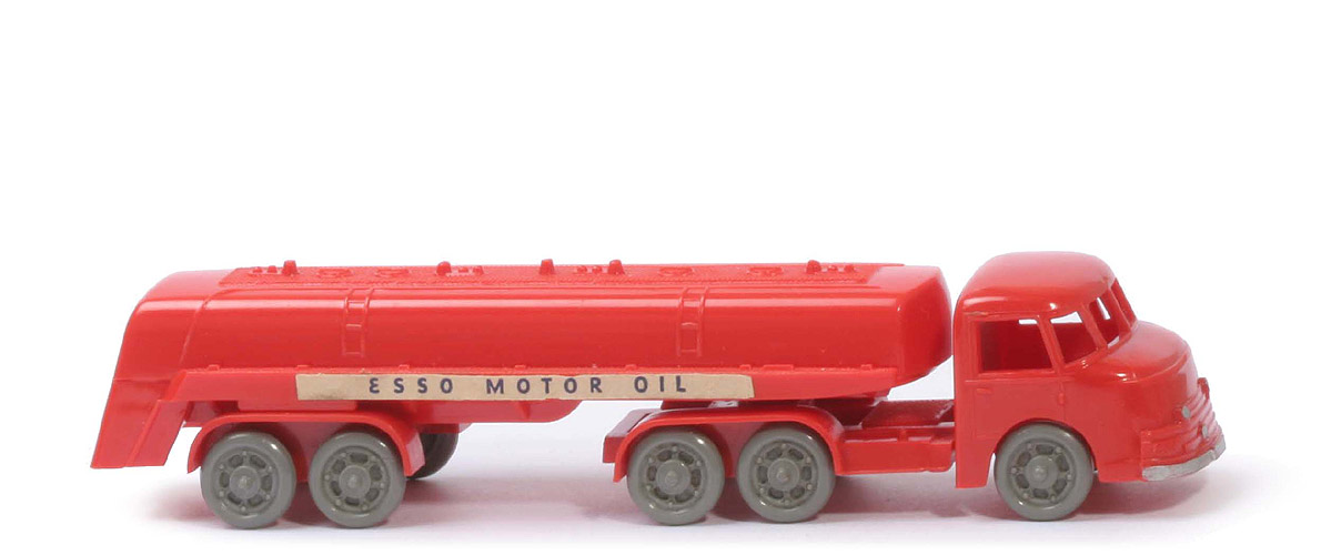 Henschel Bimot Esso Supertankwagen - uv, Aufkleber kurz, orangerot - 790/1