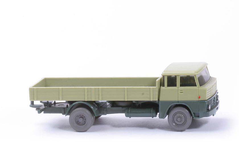 Henschel HS 14 Pritsche - lindgrün / graugrün - 412/1c