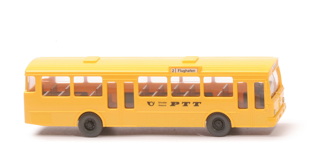 Stadtbus MB O 305, PTT - 2 | Flughafen, CH schwarz - 700/18a