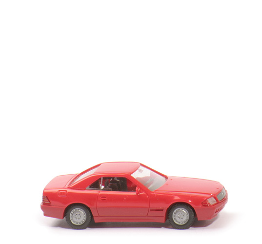 Mercedes 500 SL geschlossen - rot, 2 Lüfter - Mercedes (42)