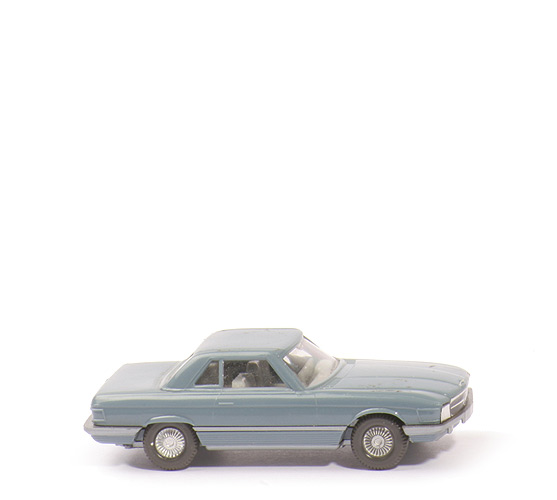 Mercedes 350 SL - Papiergrill, graublau - 140/9e