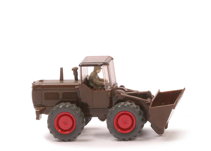 Hanomag Radlader - Vollmer, schokobraun - 651a/1