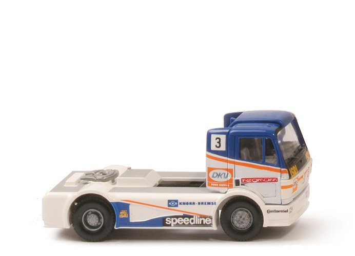 Renntruck Mercedes - Hegmann Nr. 3 - Werbemodell WIKING - Wiking (7)