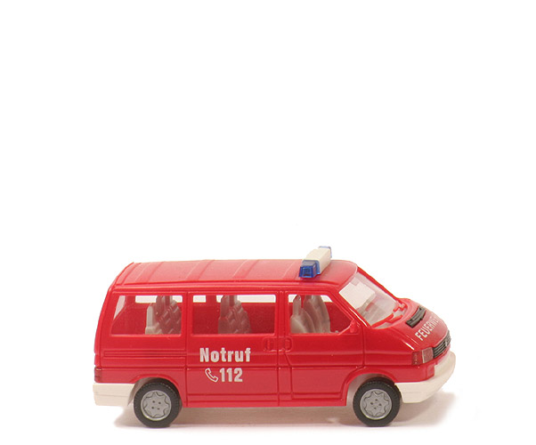 VW T4 Bus Feuerwehr - Druck Feuerwehr, CH weiß, BP Caravelle - 601/2a