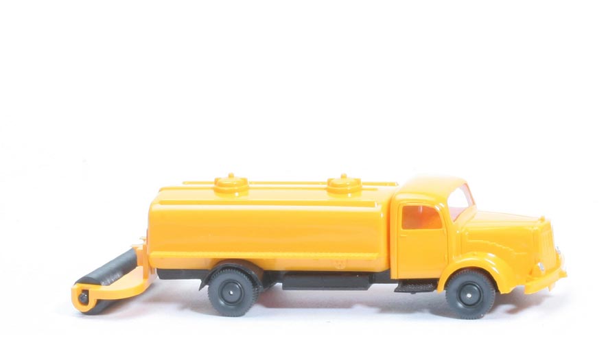 MB L 5000 Alter Sprengwagen - Neuauflage 1991, melonengelb - 649/1b