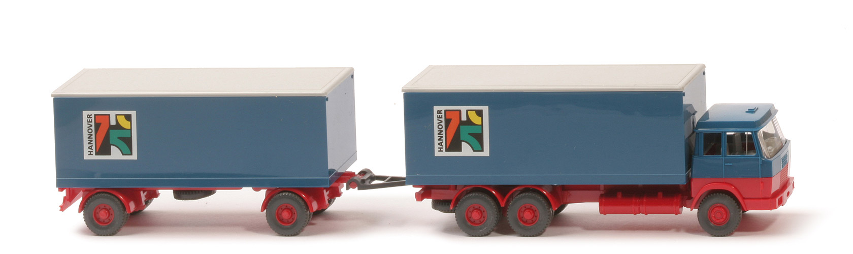 Hanomag Henschel Kofferlastzug (1990) - Sonderpackung Hannover - 727/1 2