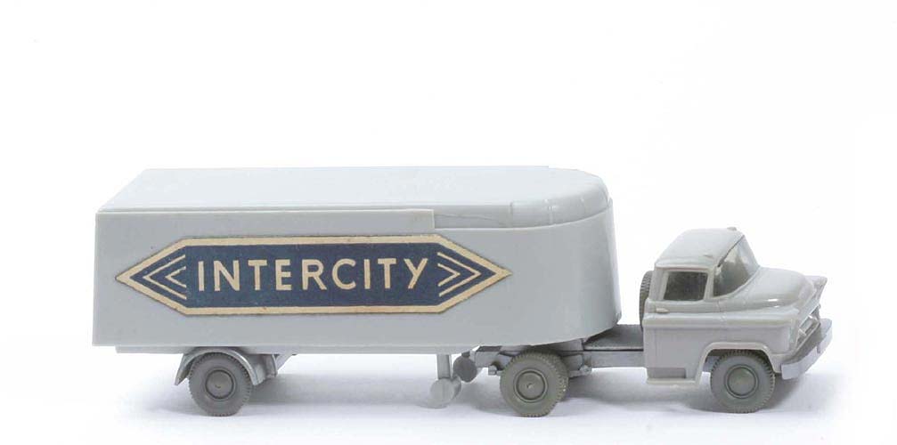 Chevrolet Kühlsattelzug - Intercity, FH dunkelsilbergrau, Aufl.  silbergrau - 521/1b