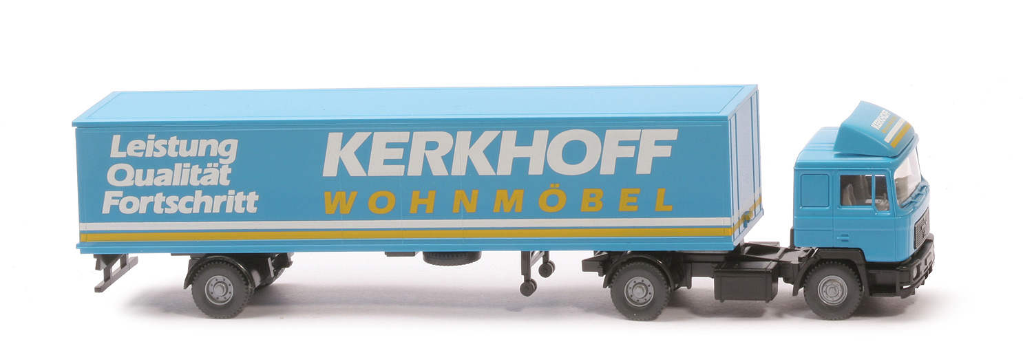 MAN F 90 Koffer-Sattelzug 2/1 - Kerkhoff - 544/4