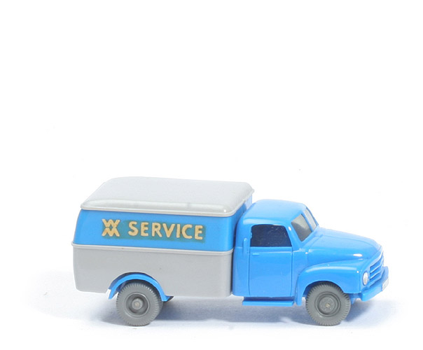 Opel Langhauber, Kastenwagen - himmelblau/silbergrau - 354/2c