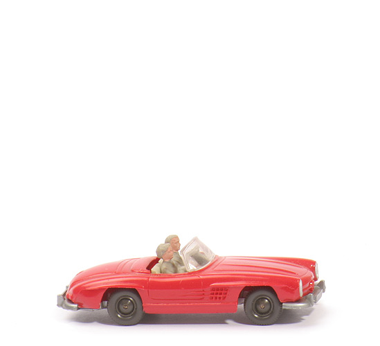 Mercedes 300 SL Cabrio - rot - 233/1c