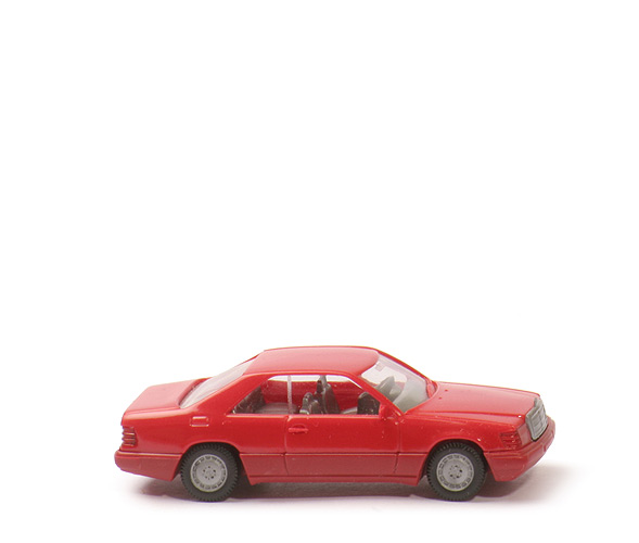 Mercedes 300 CE Coupé - Mercedes: "Modellauto-Set 1991" - rot - Mercedes (54) 3