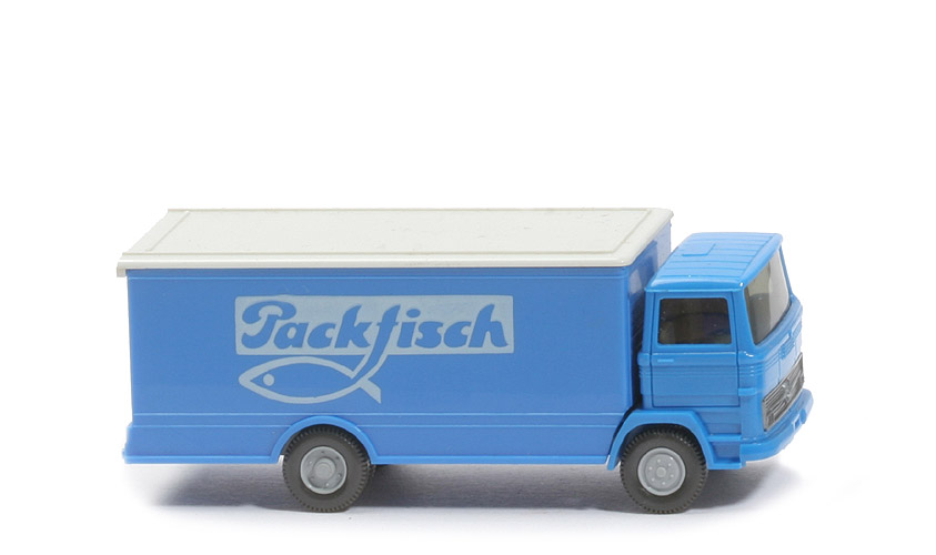 MB LP 1317 flacher Koffer - Packfisch, FH himmelblau, Koffer signalblau - 436/12g