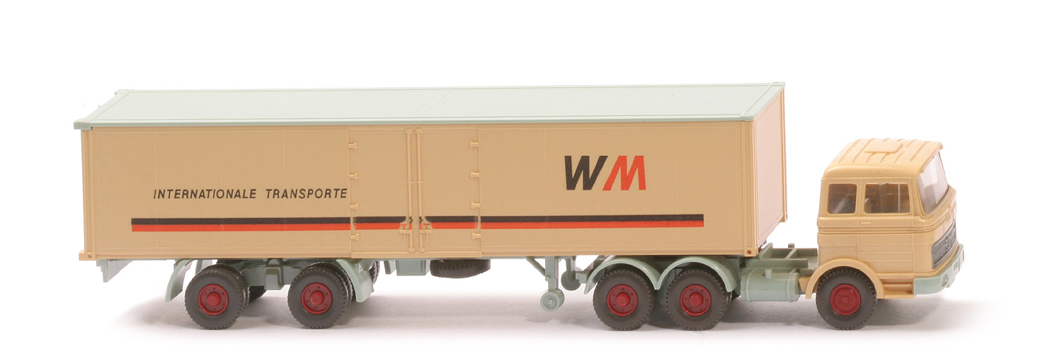 MB LPS 2223 Internationale Transporte - FH-Dach querversteift, 8-fach Teilung - 512/3a