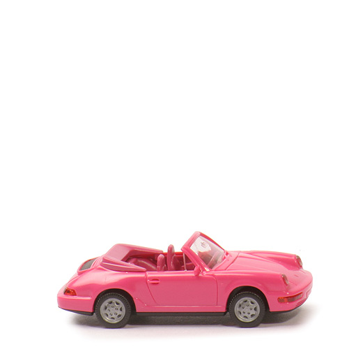 Porsche Carrera 4 Cabrio - pink, BP Cabriolet - 165/1c