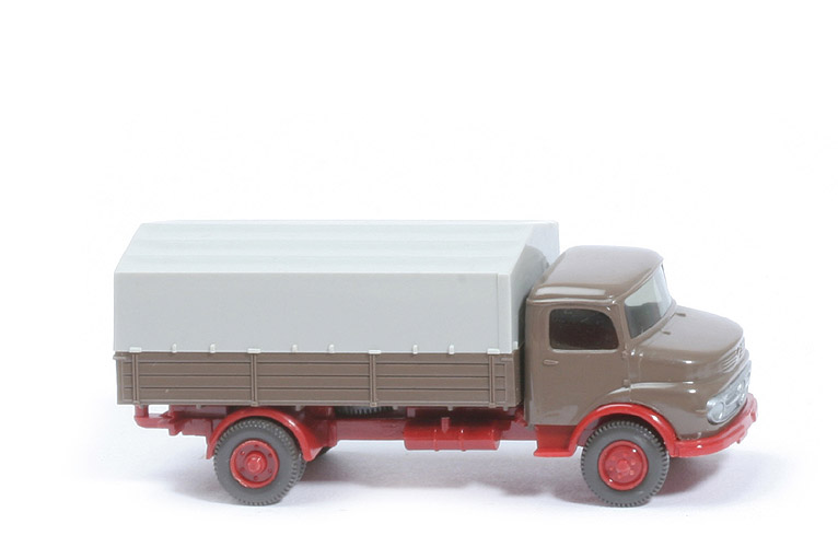 MB L 1413 o. Dachlüfter - Pritsche - FH, PR blassbraun, CH hellbraunrot - Typ 3 - 436/3d