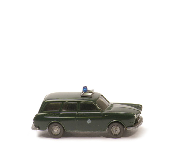VW 1600 Variant Polizeiwagen - tannengrün, Stern waagerecht - 1040/13a