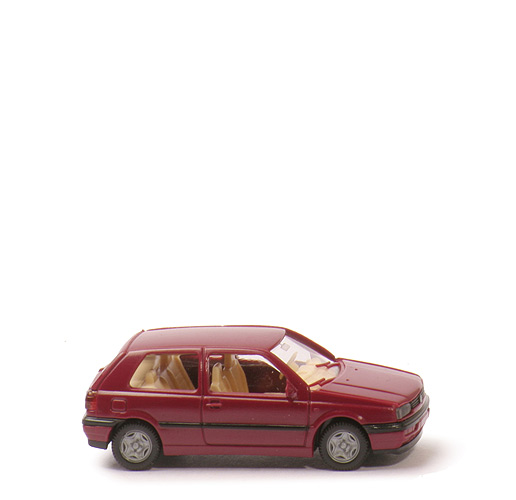 VW Golf III, 2-türig - Golf GL, violett, Felgen 5 Speichen - Volkswagen (17) b