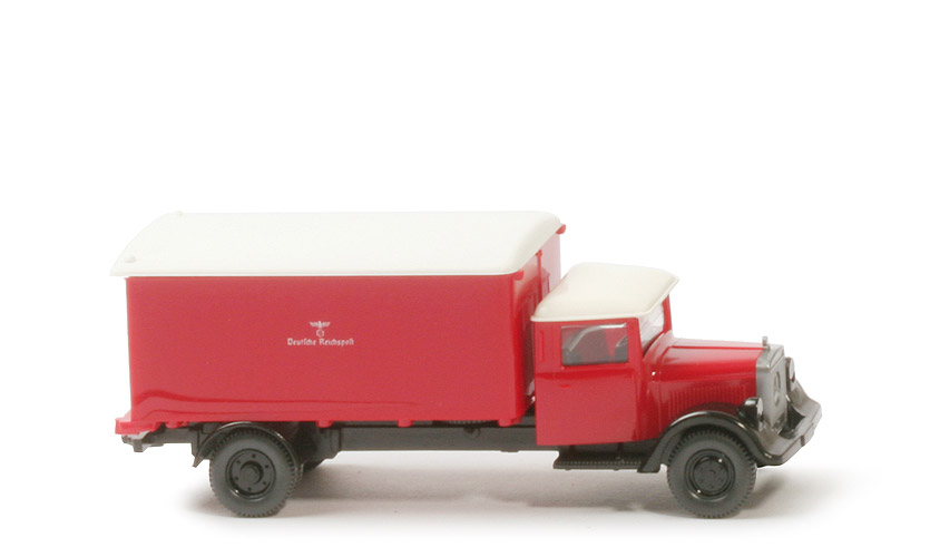 MB L 2500 Koffer-LKW (1992) - PMS: "Post-Museums-Shop 1992" - Post (4) 1