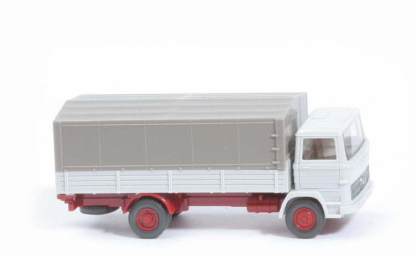 MB LP 1317 Pritsche, unbeschriftet - FH, PR, altweiß, CH hellbraunrot - 437/1h