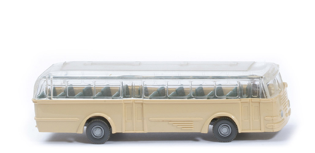 Büssing Trambus - mit Dachlüfter,  Chassis neu, hellbeige - 720/7e