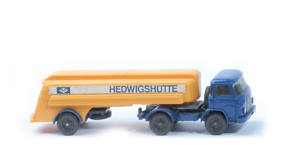 MAN 415 Alter Tanksattelzug - Hedwigshütte, melonengelb - Hedwigshütte (1) b