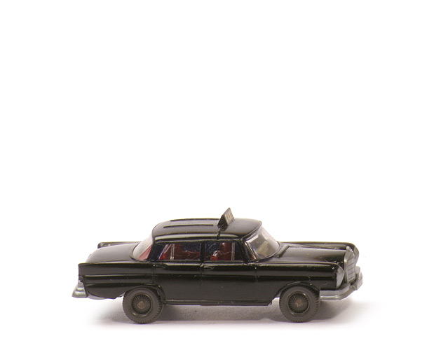 Mercedes 220 S - Taxi, Schild gelb/schwarz - 149/6b