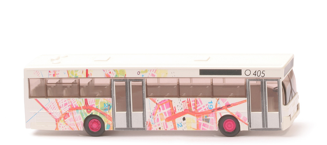 Linienbus MB O 405, beschriftet - München - 702/5