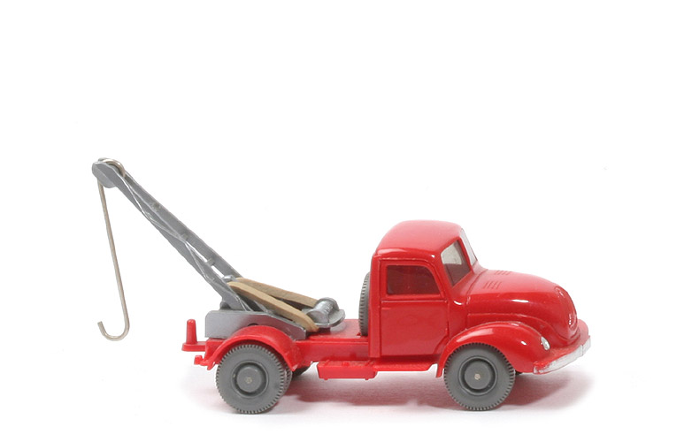 Magirus S 3500 Abschleppwagen o. Gelblicht - AH offen, rot - 630/8a