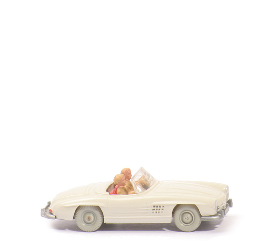 Mercedes 300 SL Cabrio - hellgrauweiß - 233/1a